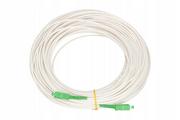 Kable światłowodowe - EXTRALINK PATCHCORD SC/APC-SC/APC SM G657A1 SIMPLEX 3.0MM 30M LSZH WHITE - miniaturka - grafika 1