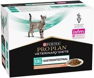 Mokra karma dla kotów - Purina Pro Plan Veterinary Diets Feline EN ST/OX Gastrointestinal, łosoś - 2 x 10 x 85 g - miniaturka - grafika 1