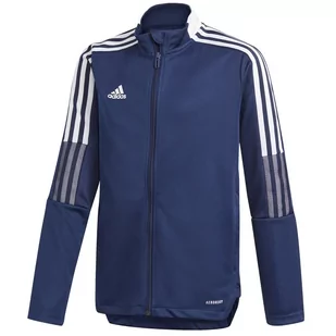 Adidas, Bluza dziecięca, TIRO 21 Track Jacket Junior GK9662, granatowy, rozmiar 140 - Bluzy dla dziewczynek - miniaturka - grafika 1