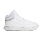 Trampki damskie - Buty młodzieżowe Hoops Mid 3.0 białe - miniaturka - grafika 1