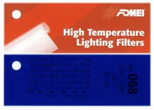 Fomei Filtr kolorowy HT-068 SKY BLUE 61 x 53 cm - Lampy studyjne - miniaturka - grafika 1