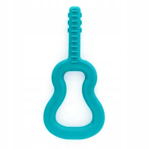 Gryzak Logopedyczny dla dzieci Ark Gitara Turkusowy XT - Gryzaki dla dzieci - miniaturka - grafika 1