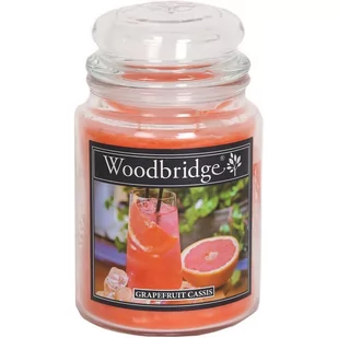 Woodbridge świeca zapachowa w słoju duża 2 knoty 565 g - Grapefruit Cassis - Świece - miniaturka - grafika 1