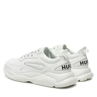 Sneakersy męskie - Sneakersy Hugo 50523842 Biały - miniaturka - grafika 1