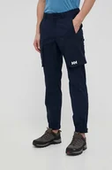 Spodnie sportowe męskie - Helly Hansen spodnie outdoorowe Move QD 2.0 kolor granatowy - miniaturka - grafika 1