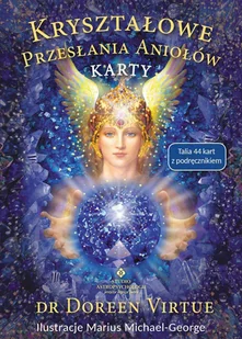 Kryształowe przesłania aniołów. Książka + 44 karty - Ezoteryka - miniaturka - grafika 1