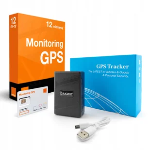 Lokalizator Gps TK600 1500mAh Karta Sim na 12 m-cy - Lokalizatory GPS - miniaturka - grafika 1
