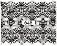 Ozdoby do paznokci - Naklejki wodne na paznokcie - nr 648 - miniaturka - grafika 1