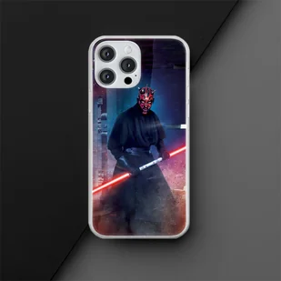 Etui Darth Maul 001 Star Wars Nadruk pełny Wielobarwny Producent: Samsung, Model: A14 4G/5G - Etui i futerały do telefonów - miniaturka - grafika 1