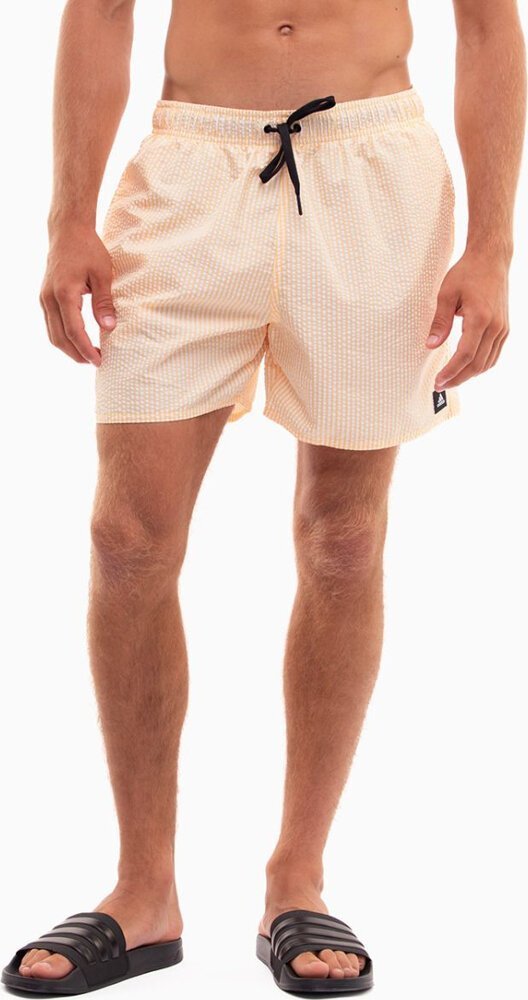Adidas Spodenki kąpielowe męskie adidas Stripey Classics Swim Short Length żółte IR6205 M