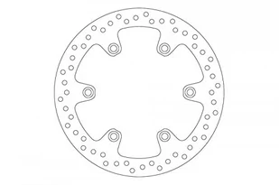 Tarcza hamulcowa Ferodo FMD0218 R - Części motocyklowe - miniaturka - grafika 1