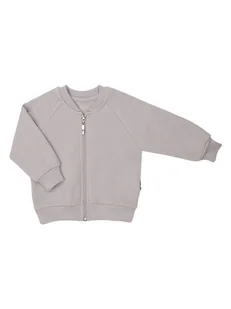 Chłopięca bluza rozpinana dresowa popielata Nicol,r.134 - Bluzy dla chłopców - miniaturka - grafika 1