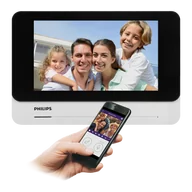 Akcesoria do domofonów i wideodomofonów - Monitor Philips WelcomeEye AddConnect do rozbudowy zestawów WelcomeEye Connect 2 - miniaturka - grafika 1