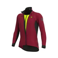 Kurtki rowerowe - Kurtka rowerowa męska Alé Cycling R-EV1 Future Warm L Bordowy - miniaturka - grafika 1
