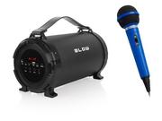 Głośniki przenośne - Głośnik Bluetooth BAZOOKA BLOW BT910 o mocy 50W + AUX + USB + mikrofon - miniaturka - grafika 1