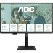 Monitory - AOC Q27P4CV 27" 2560x1440px IPS - miniaturka - grafika 1
