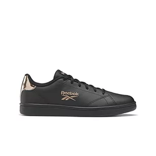 Reebok Damskie trampki sportowe Royal Complete, Czarny biały miękki ecru czarny biały, 38.5 EU - Trampki damskie - miniaturka - grafika 1