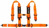 Akcesoria do fotelików - Pasy sportowe Slide V2 Pomarańczowe 4P 3" E4 - miniaturka - grafika 1