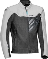 Odzież motocyklowa - IXON, Kurtka motocyklowa Orion, czarno-szara niebieska, XXL - miniaturka - grafika 1