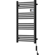 Grzejniki łazienkowe - Mexen Aran grzejnik elektryczny 960 x 500 mm, 500 W, czarny - W306-0960-540-00-70 - miniaturka - grafika 1