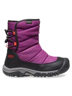 Buty dla dziewczynek - Keen Śniegowce Puffrider Wp 1027958-1 Fioletowy - miniaturka - grafika 1