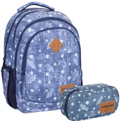 Plecaki - Plecak turystyczny dla dzieci Head HD-345 27L z saszetką - HEAD - miniaturka - grafika 1