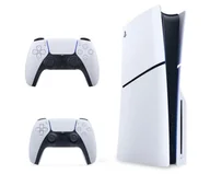 Konsole Playstation - Sony PlayStation 5 Slim Fortnite + pad White - miniaturka - grafika 1