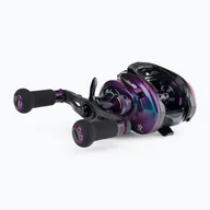 Kołowrotki - Abu Garcia Kołowrotek spinningowy multiplikator Revo Ike Shs LP Left czarno-fioletowy 1475707 - miniaturka - grafika 1