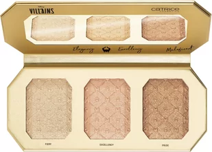 Catrice Disney Villains Disney Villains Highlighter Palette - paleta rozświetlaczy do twarzy Maleficent - Rozświetlacze do twarzy i ciała - miniaturka - grafika 2