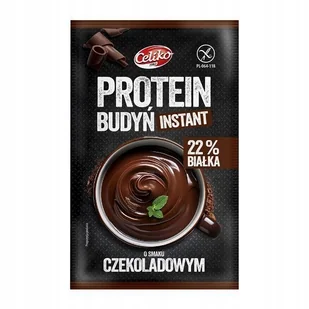 Bezglutenowy budyń proteinowy o smaku czekoladowym 40g Celiko - Budyń - miniaturka - grafika 1