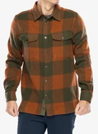 Odzież trekkingowa damska - Koszula turystyczna Fjallraven Canada Shirt - autumn leaf/laurel green - miniaturka - grafika 1