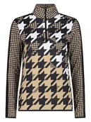 Bluzy damskie - CMP Bluza polarowa w kolorze beżowo-biało-czarnym - miniaturka - grafika 1