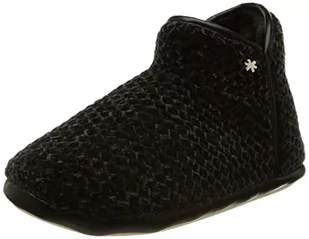flip*flop Damskie kapcie bonnysoft Knit, czarne, 41 EU - Kapcie damskie - miniaturka - grafika 1
