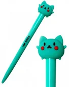 Długopisy - Długopis automatyczny Cleo i Frank z figurką kotek 4492-DA-CLEO - miniaturka - grafika 1