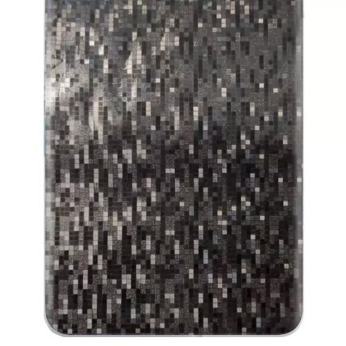 folia naklejka skórka strukturalna na TYŁ do Samsung Galaxy A15 - Carbon Pixel Czarny - apgo SKINS
