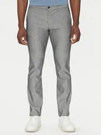 Spodnie męskie - BOSS Spodnie materiałowe 50536834 Szary Slim Fit - miniaturka - grafika 1