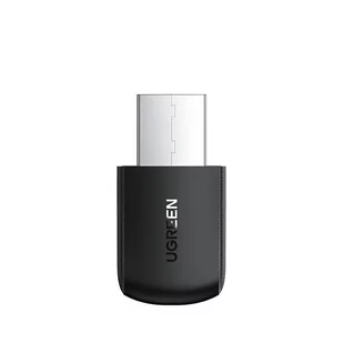 Ugreen Ugreen dwuzakresowy adapter zewnętrzna karta sieciowa USB - WiFi 11ac AC650 czarny (CM448) hurtel-79956-0 - Adaptery i przejściówki - miniaturka - grafika 1