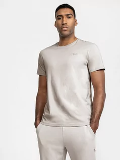 Koszulki męskie - T-shirt regular z bawełny organicznej męski 4F x RL9 - grafika 1