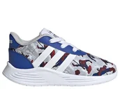 Buty dla dziewczynek - Buty dziecięce adidas Core EG7901 LITE RACER 2.0 I Białe - miniaturka - grafika 1