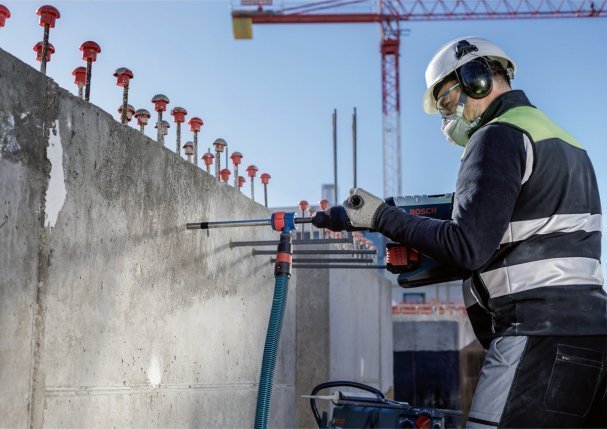 Wiertło Bosch Bosch Expert hammer drill SDS Clean max-8X set, 24mm working length 400mm, suction drill including suction connection