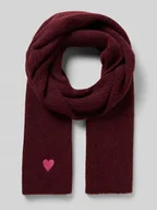 Apaszki i szaliki damskie - Szal z haftem model ‘MALIKA’ - miniaturka - grafika 1