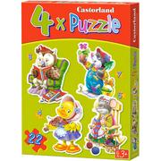 Puzzle - Castorland 8-20 EL. Czas Wolny x4 382253 - miniaturka - grafika 1