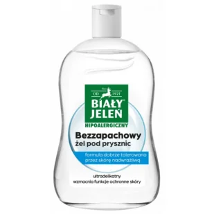 Biały Jeleń Hipoalergiczny Bezzapachowy żel pod prysznic, 500 ml - Kosmetyki do kąpieli - miniaturka - grafika 1