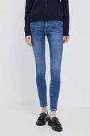 Spodnie damskie - Pepe Jeans jeansy Regent damskie kolor niebieski - miniaturka - grafika 1