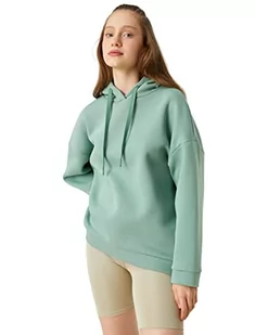 Koton Damska bluza z kapturem, miętowy (Mnt) - Bluzy damskie - miniaturka - grafika 1
