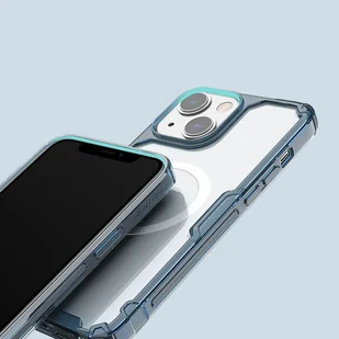 Etui Nillkin Nature Pro Magnetic Apple iPhone 15 niebieskie - Etui i futerały do telefonów - miniaturka - grafika 15
