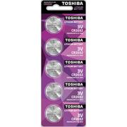 Baterie i akcesoria - Toshiba BATERIA LITOWA CR2032 3V 5SZT 5903240991112 - miniaturka - grafika 1