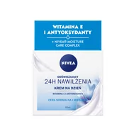 Kremy do twarzy - Nivea 24H Nawilżenia Krem na dzień odświeżający-cera normalna i mieszana 50ml SO_111352 - miniaturka - grafika 1