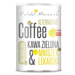 Kawa Zielona mielona bezkofeinowa & mniszek lekars - Kawa - miniaturka - grafika 1