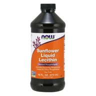 Witaminy i minerały - Now Foods Foods FOODS Lecytyna słonecznikowa Liquid 473ml NW571 - miniaturka - grafika 1